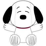 The Snoopy Show Hug Me Snoopy Little Cuties 6-Inch Plush