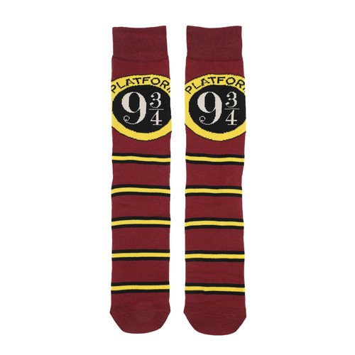 Harry Potter Hogwarts Crew Sock 6-Pack with Tin Tote