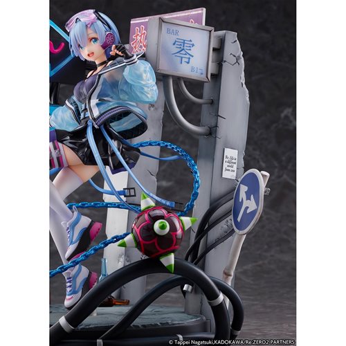 Re:Zero - Starting Life in Another World Rem Neon City Version 1:7 Scale Statue