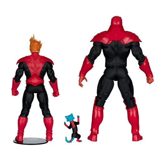 DC Multiverse Atrocitus Megafig and Red Lantern Corps Green Lantern 7-Inch Scale Action Figure 2-Pac