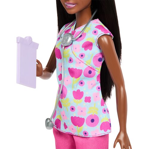 Barbie Careers Baby Doctor Doll with Black Hair