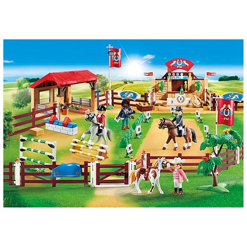 Playmobil 70337 Mega Sets Large Equestrian Tournament Playset