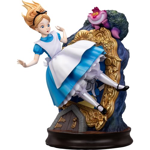 Alice in Wonderland Alice and The Cheshire Cat MC-097 Master Craft Statue