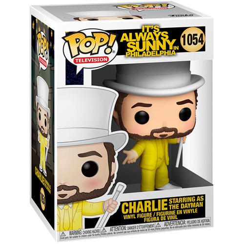 It's Always Sunny in Philadelphia Charlie as The Dayman Pop! Vinyl Figure