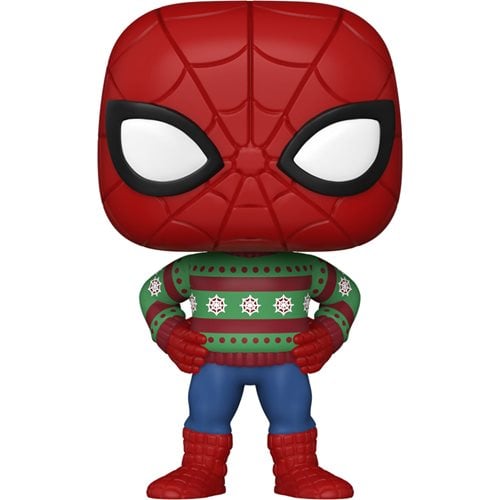Marvel Holiday Spider-Man Sweater Funko Pop! Vinyl Figure #1284