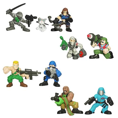 G.I. Joe Combat Heroes Figures Wave 1 Set