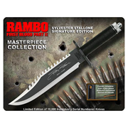 Rambo First Blood Pt. II Sylvester Stallone Edition Knife Prop Replica