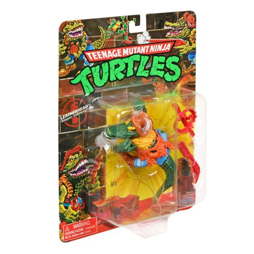 Teenage Mutant Ninja Turtles Original Classic Wave 5 Leatherhead Action Figure, Not Mint