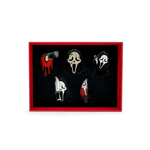 Ghost Face Pin Set of 5
