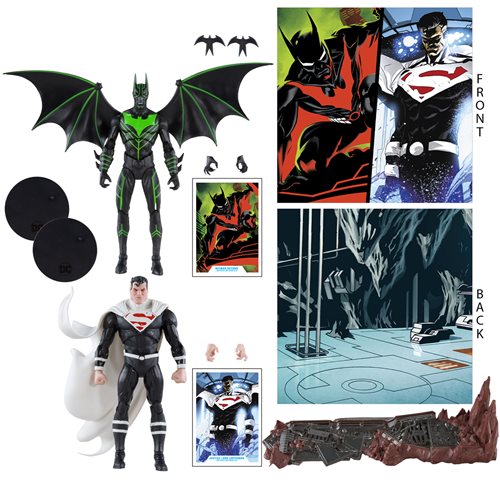 DC Collector Batman Beyond vs. Justice Lord Superman 7-Inch Scale Action Figure 2-Pack