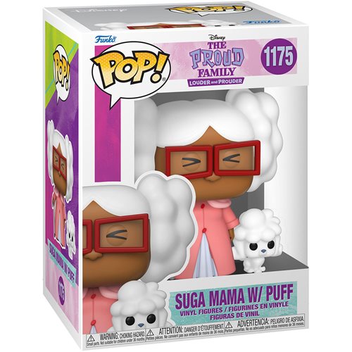 The Proud Family Suga Mama with Puff Pop! Vinyl Figure and Buddy