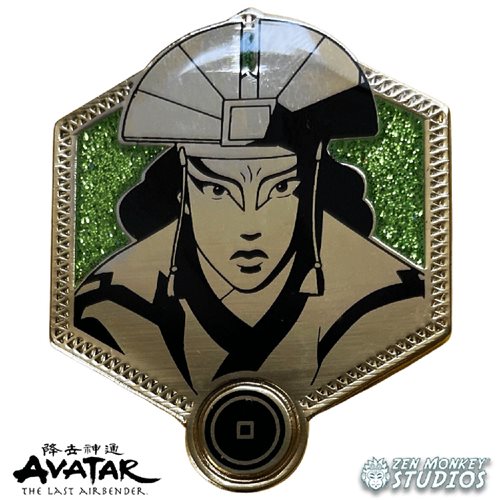 Avatar: The Last Airbender Gold Kyoshi Enamel Pin