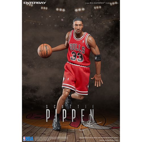 NBA Scottie Pippen Version 2 Real Masterpiece 1:6 Scale Action Figure