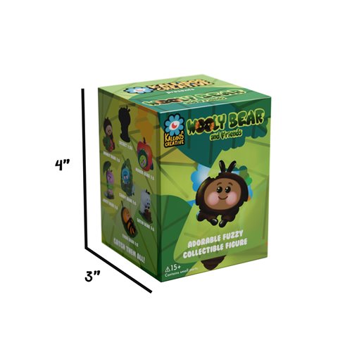 Wooly Bear and Friends Series 1 Blind-Box Mini-Figure Case of 6