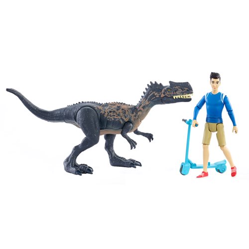 Jurassic World Camp Cretacous Dino Escape Kenji and Monolophosaurus Action Figure Set