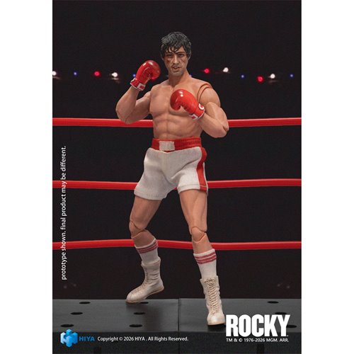 Rocky (1976) Rocky Exquisite Super Series 1:12 Scale Action Figure