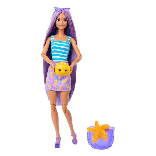 Barbie Pop Reveal Sea Slushy Series Seahorse Doll
