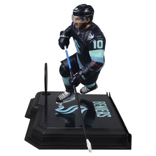 NHL SportsPicks Seattle Kraken Matty Beniers 7-Inch Scale Posed Figure Case of 6