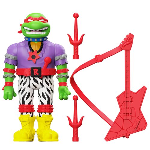 Teenage Mutant Ninja Turtles Heavy Metal Raph 3 3/4-Inch ReAction Figure