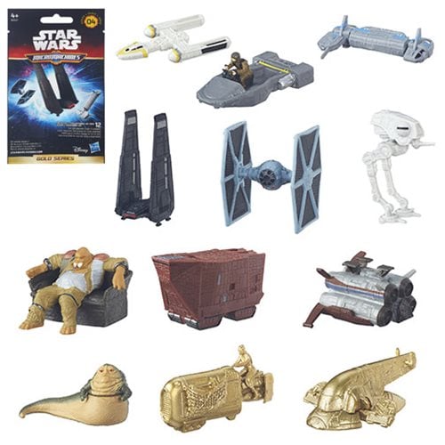 Star Wars Micro Machines Wave 2 Blind Bag Vehicles Lot of 6 