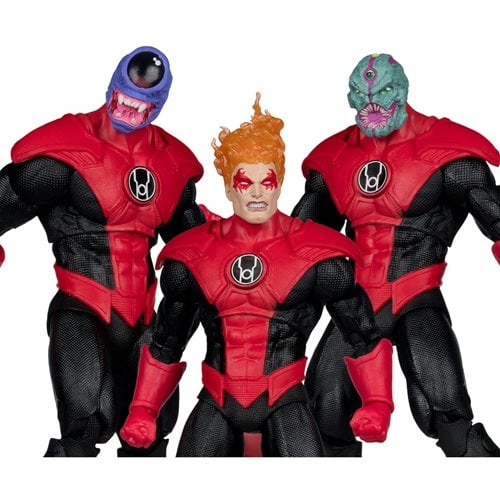 DC Multiverse Atrocitus Megafig and Red Lantern Corps Green Lantern 7-Inch Scale Action Figure 2-Pac
