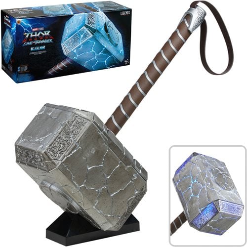 Thor: Love and Thunder Mjolnir Electronic Hammer Prop Replica