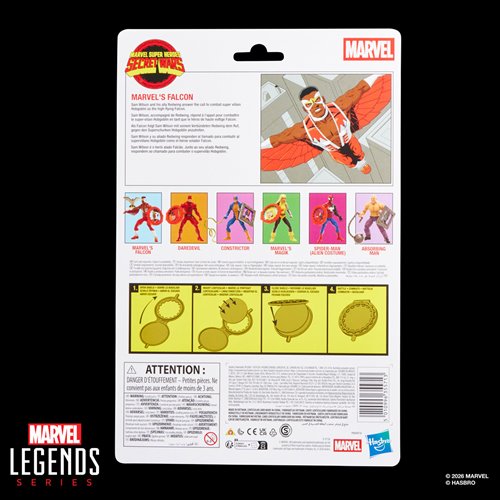 Secret Wars  Marvel Legends Marvel’s Falcon 6-Inch Action Figure
