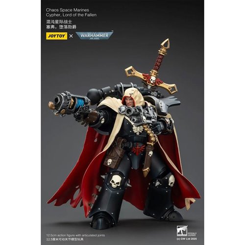 Joy Toy Warhammer 40,000 Space Marines Cypher Lord of the Fallen 1:18 Scale Action Figure