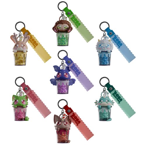 Boba Beasteas Blind-Box Key Chain Case of 6