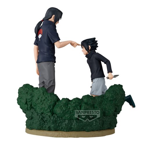 Naruto: Shippuden Sasuke Uchiha & Itachi Uchiha Memorable Saga Statue