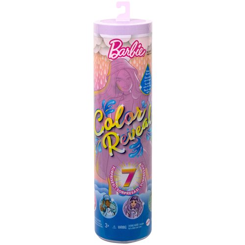 Barbie Color Reveal Rain or Shine Series Doll Case of 6