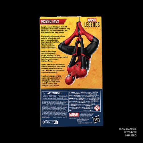 Spider-Man: Far From Home Marvel Legends Series Upgraded Suit 6-Inch Action Figure
