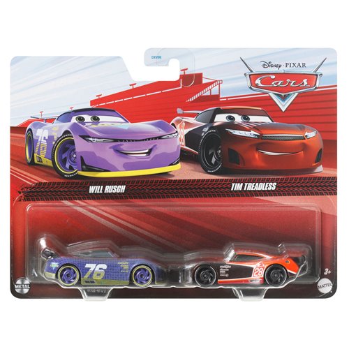 Cars Character Car Vehicle 2-Pack 2024 Mix 3 Case of 12