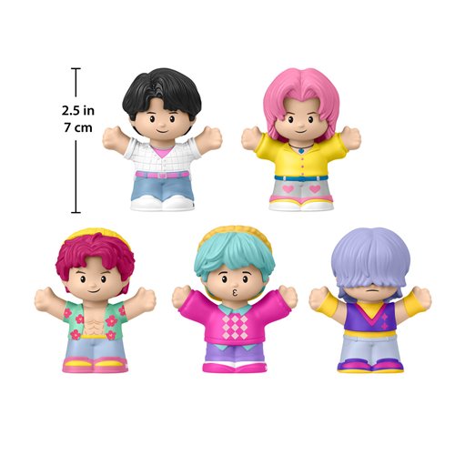 KPop Demon Hunters Saja Boys Little People Collector Figure Set