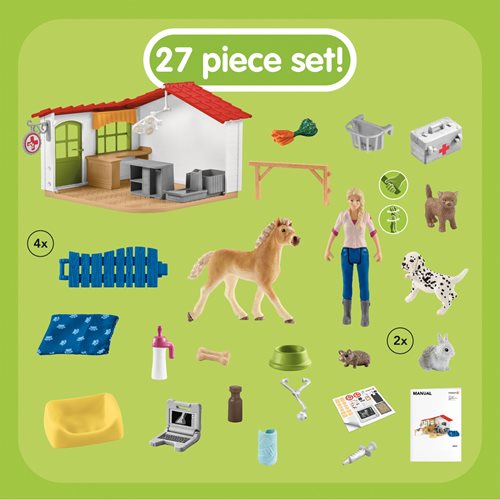 Farm World Vet Practice with Pets Playset