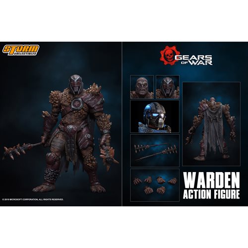 Gears of War Warden 1:12 Scale Action Figure