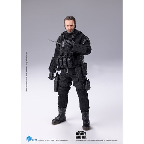 The Walking Dead: The Ones Who Lived Rick Grimes Exquisite Super Series 1:12 Scale Action Figure - P