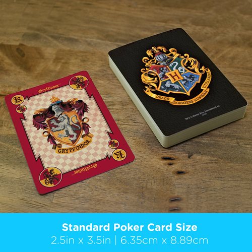 Harry Potter House Crests Playing Cards