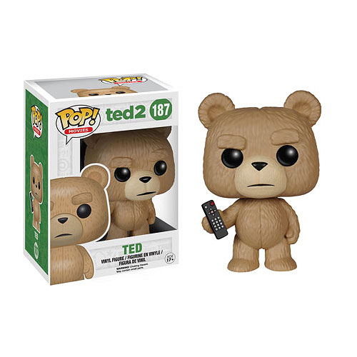 Ted 2 Ted with Remote Pop! Vinyl Figure