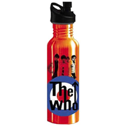 The Who Red White and Blue Water Bottle