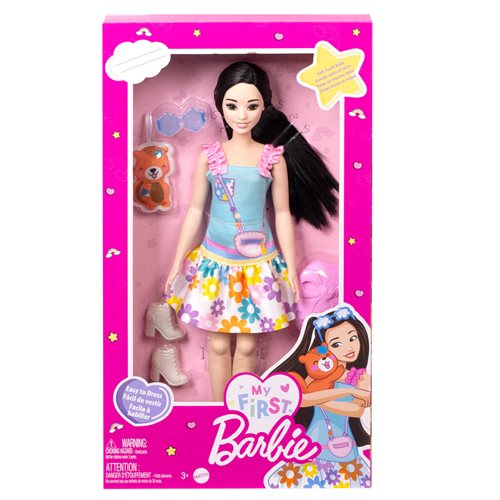 Barbie My First Barbie Doll Black Hair with Fox