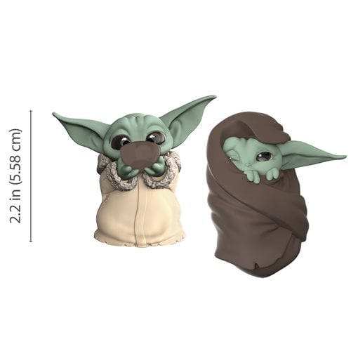 Star Wars The Mandalorian Baby Bounties Soup and Blanket Mini-Figures