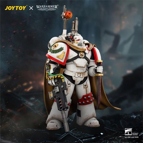 Joy Toy Warhammer 40,000 The Horus Heresy White Scars Legion Vigilator 1:18 Scale Action Figure