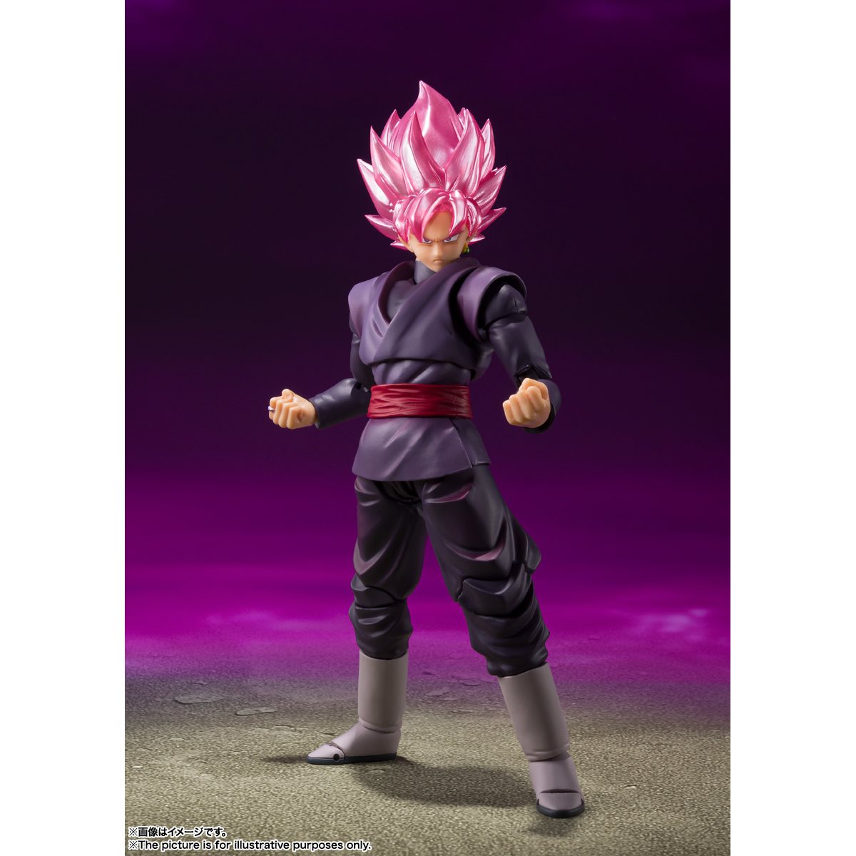 Figurine Articulée Super Sayan Rose Black Goku 30cm Dragon Ball Super