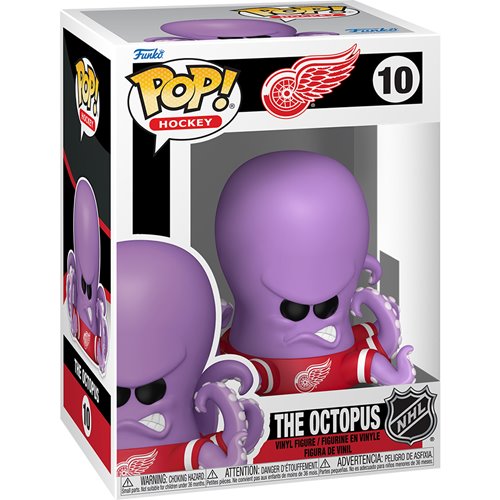 NHL Mascots Red Wings The Octopus Funko Pop! Vinyl Figure