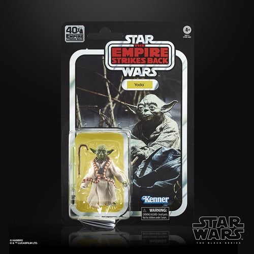 Star Wars The Black Series Empire Strikes Back 40th Anniversary 6-Inch Yoda Action Figure