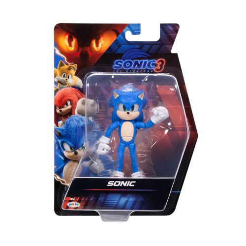 Sonic 3 Movie 5-Inch Wave 1 Action Figure Case of 6