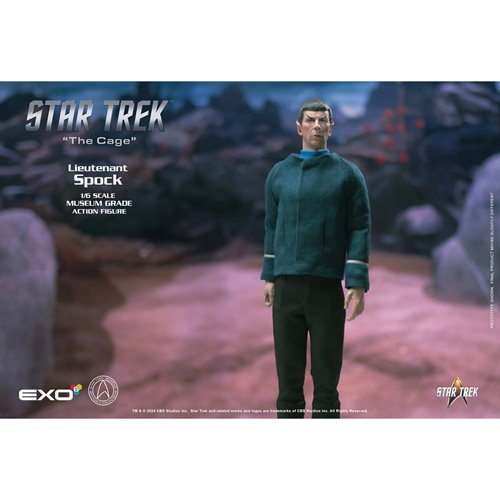 Star Trek: The Original Series The Cage Lieutenant Spock 1:6 Scale Action Figure