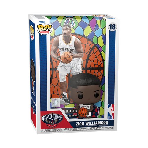 NBA Zion Williamson Mosaic Pop! Trading Card Figure