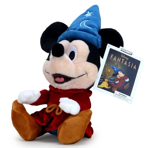 Disney Fantasia Sorcerer Mickey Mouse Phunny Plush